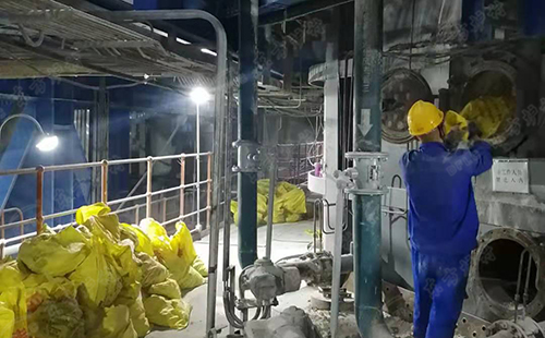 燃燒器澆注料損毀的原因及分析