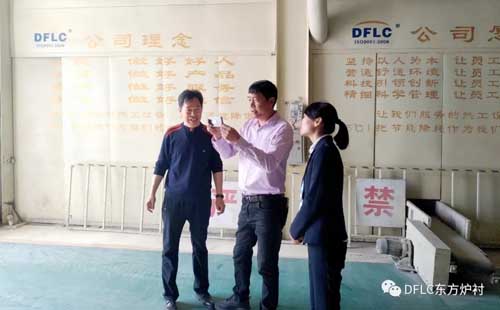  工廠實地考察，這款鋼纖維耐火澆注料受到了武漢公司的喜愛！